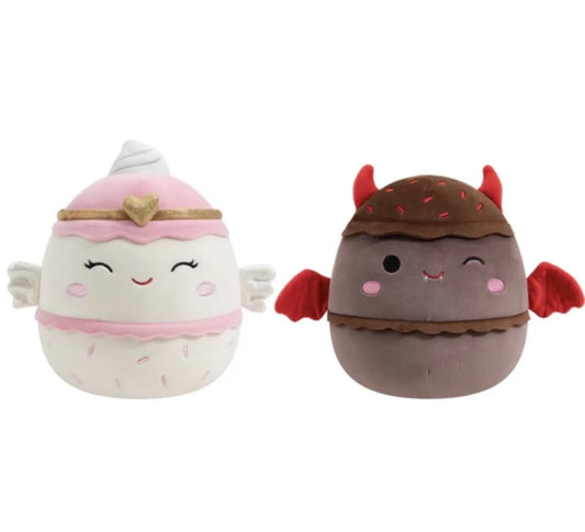 Squishmallows - Sugar and Spice (Angel’s & Devil’s Food Cake) - 8” SELECT SERIES