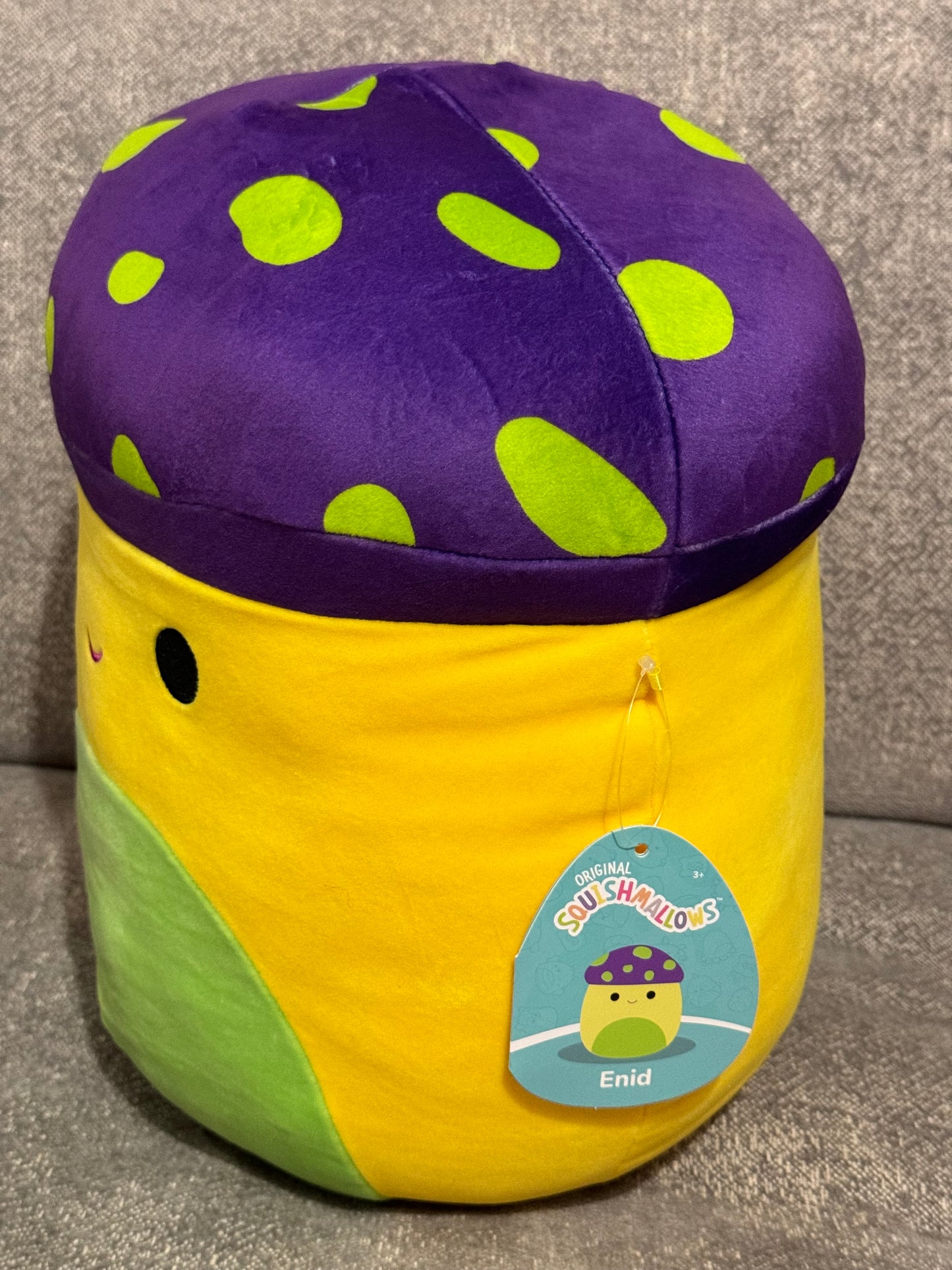 Squishmallows - Enid the Mushroom (Blacklight Squad) - 12”