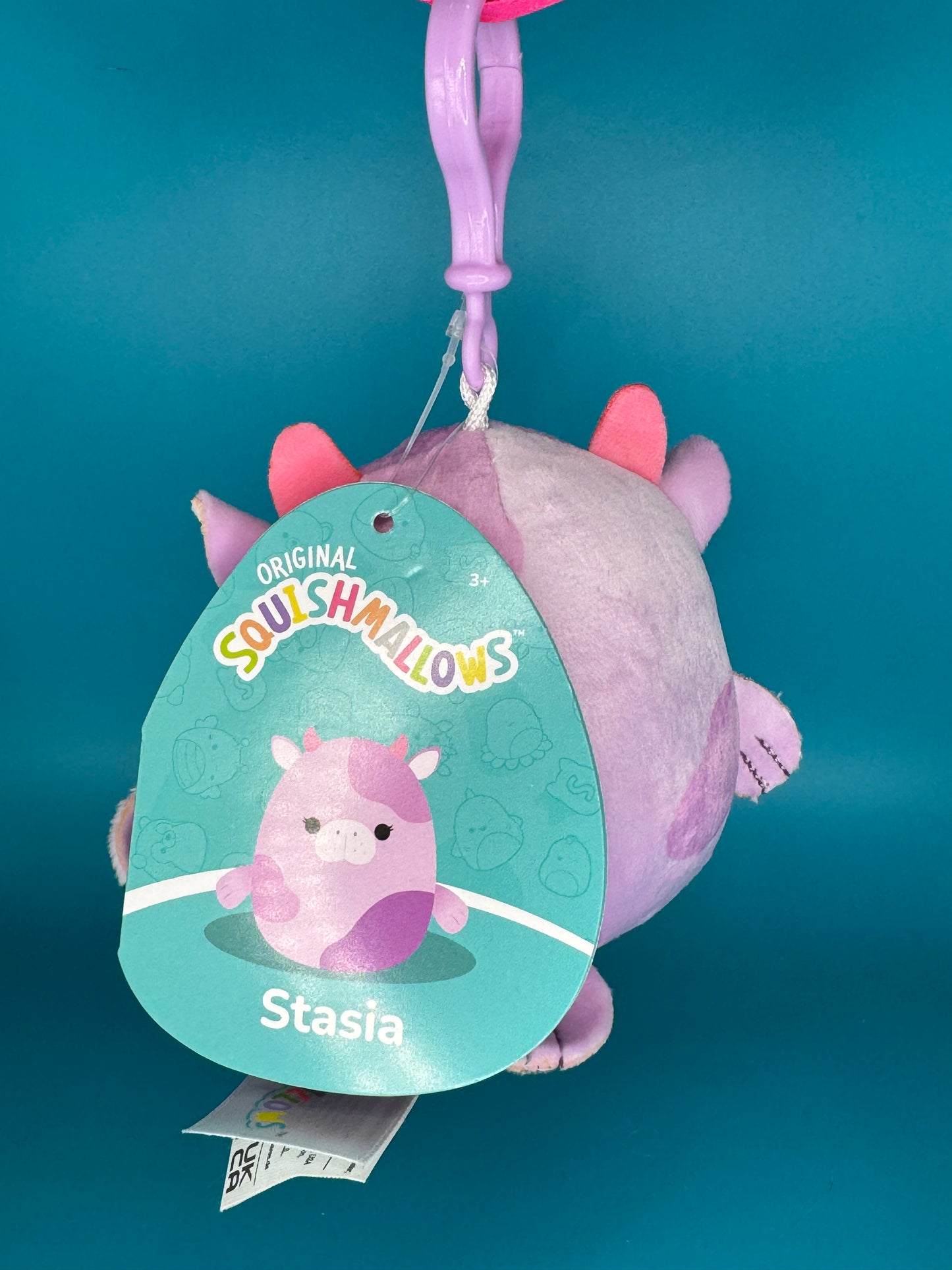 Squishmallows - Stasia the Sea Cow - 3.5" Clip